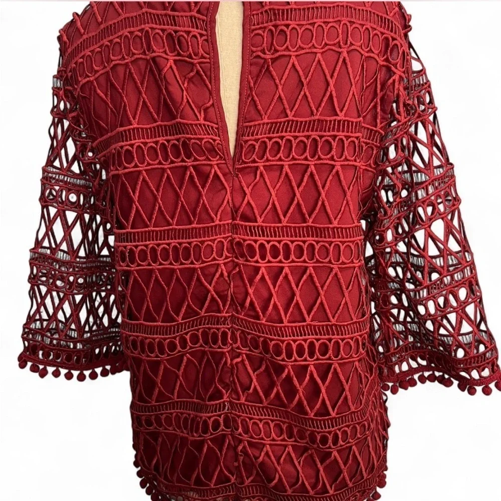 Tularosa Cannes’ Blouse in Clay Size Small